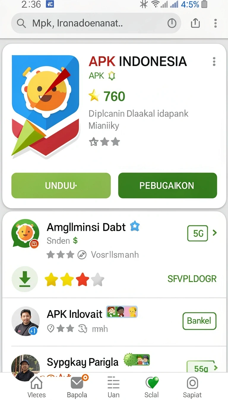 Kartu aplikasi lembut
